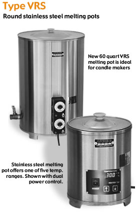 Stainless Steel Melting Pots